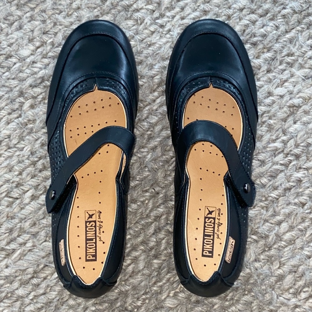 pikolinos lisboa leather sneakers